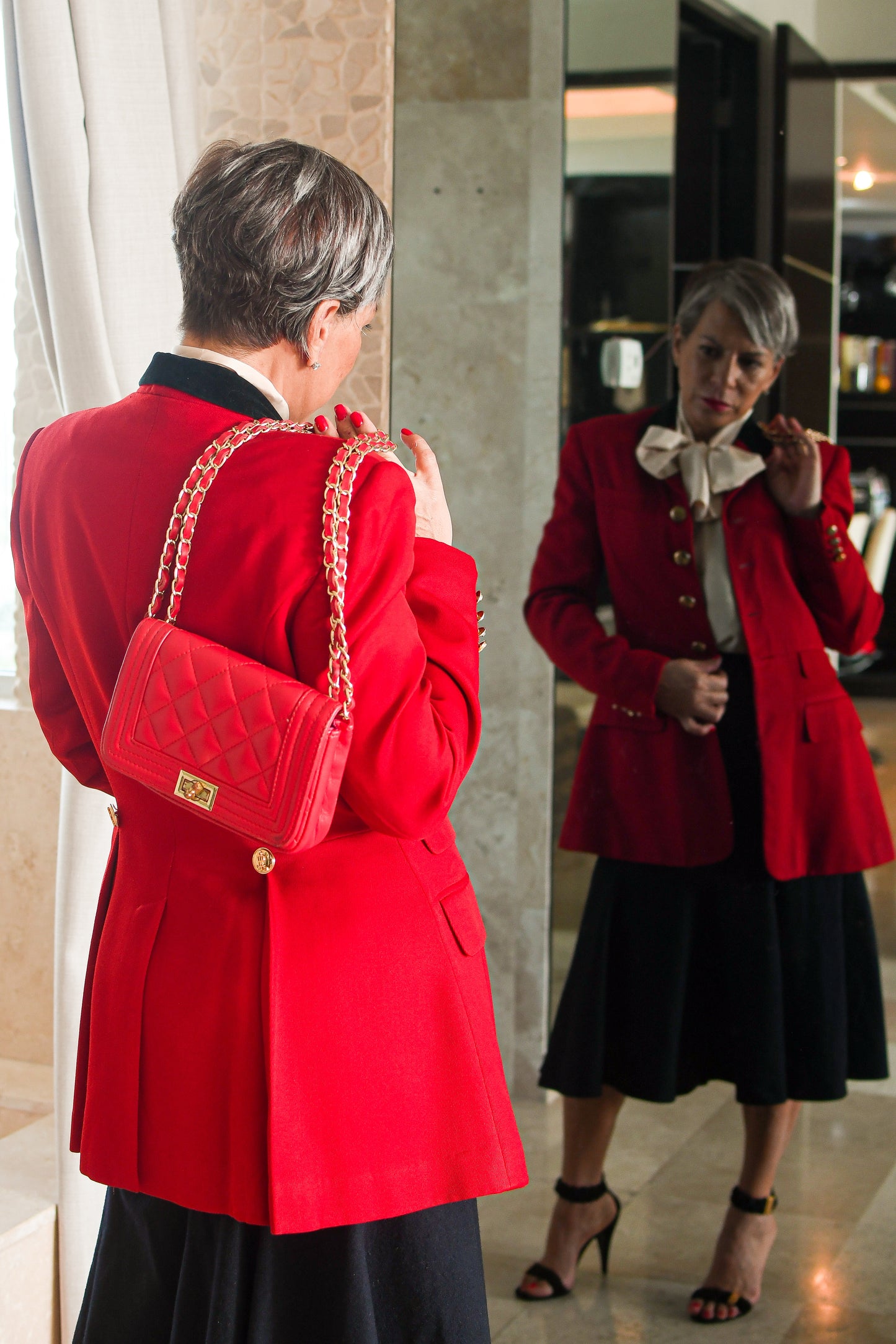 Vintage Lauren Ralph Lauren Red Jacket (M)