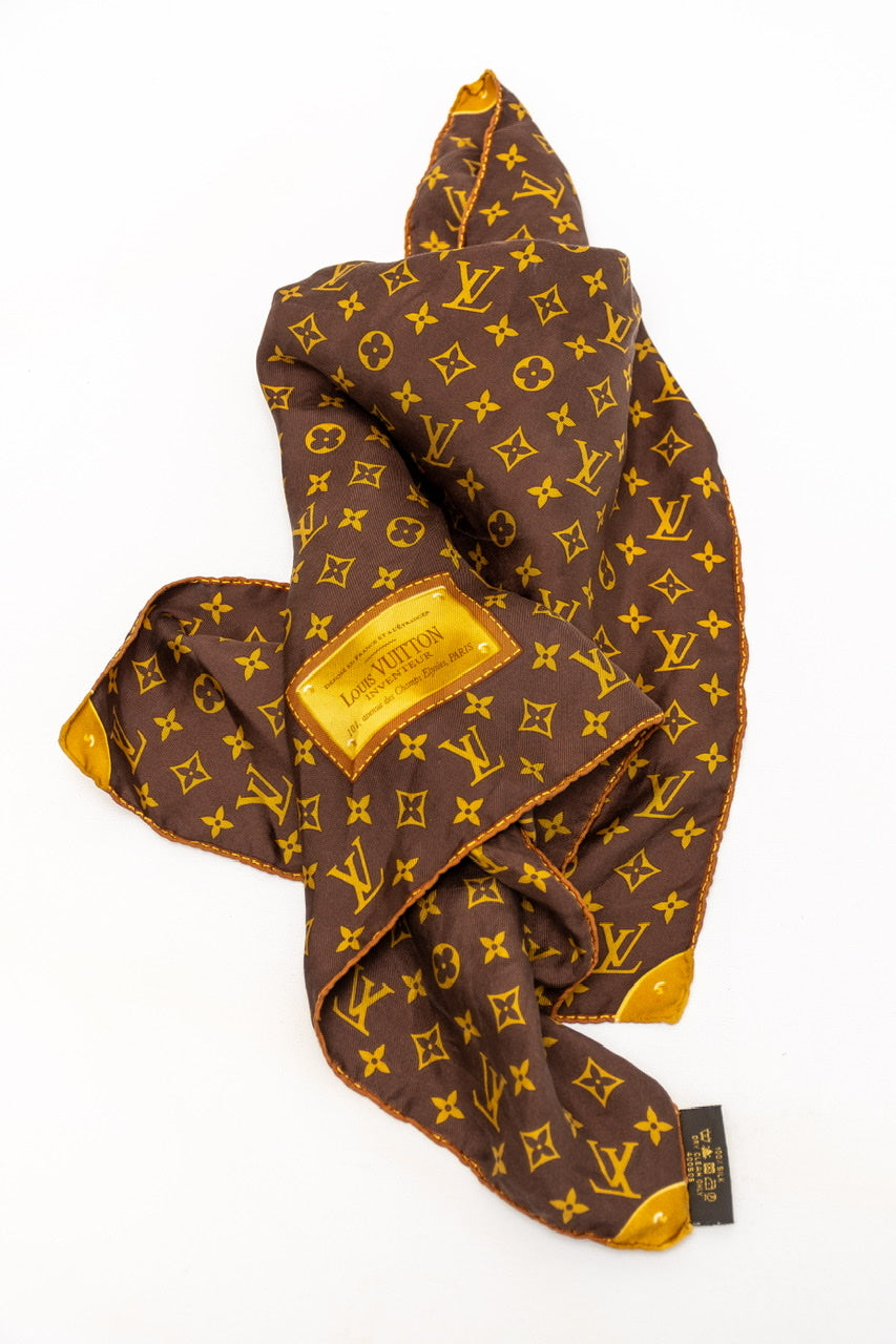 Vintage Louis Vuitton Silk Square