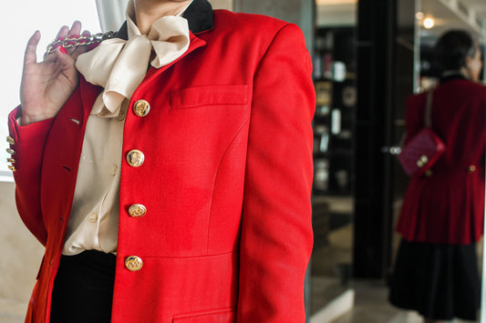 Vintage Lauren Ralph Lauren Red Jacket (M)