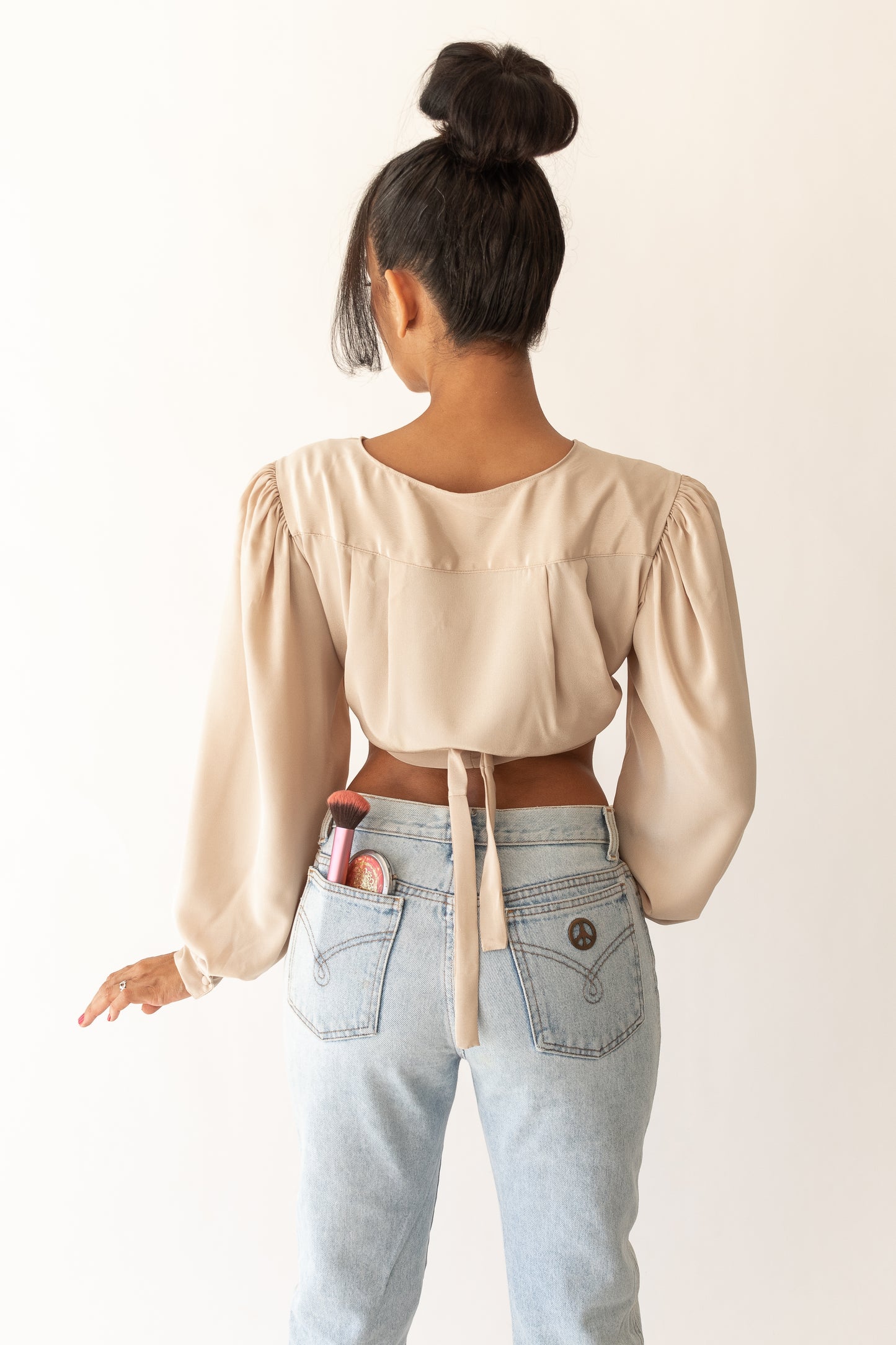 Puff be love - Upclycled vintage top